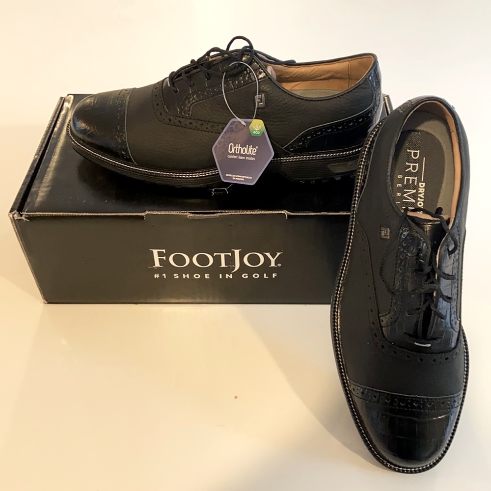 Footjoy Premier Series - Tarlow (Size 9) - Black